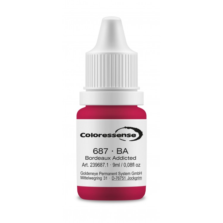 Pigment Goldeneye Coloressence 6.87 BA Bordeaux Addict 9ml