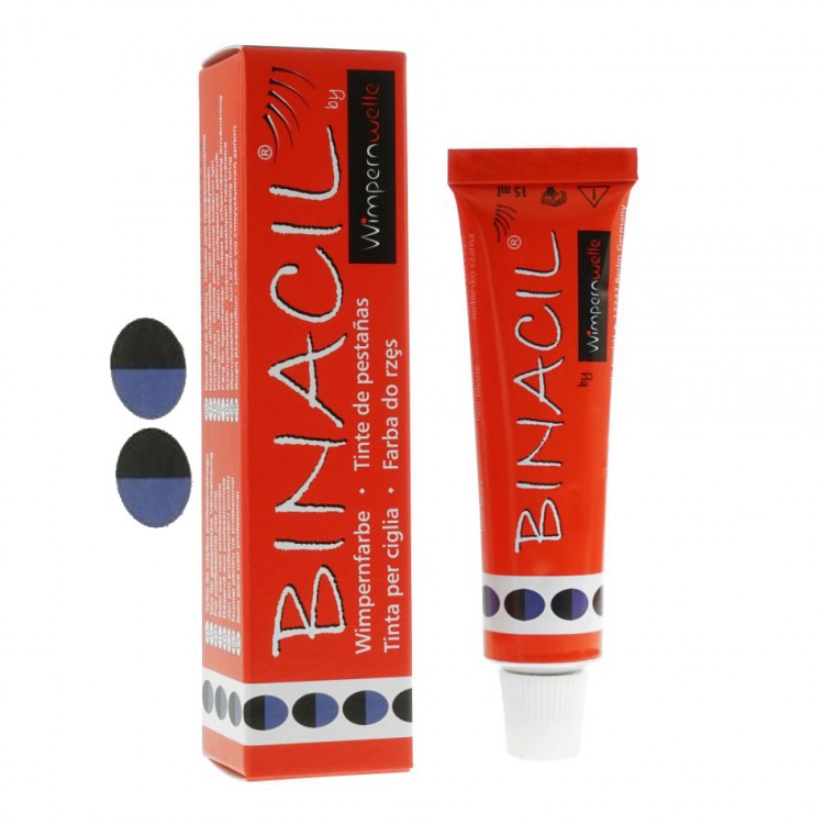Wimpernwelle Teinture de cils Binacil NOIR BLEUTE Tube 15 g Wimpernwelle Teinture de cils Binacil NOIR BLEUTE Tube 15 g