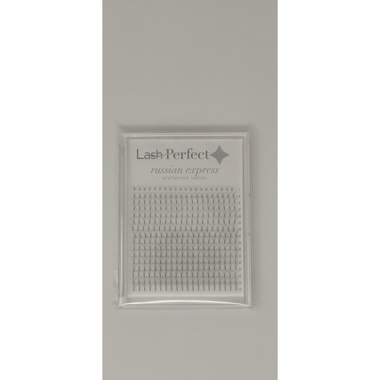 Lash perfect volume russe - C curl 6D - Bouquet préfait - Tailles multiple dans une boîte (7 à 14 mm) Lash perfect volume russe - C curl 6D - Bouquet préfait - Tailles multiple dans une boîte (7 à 14 mm)
