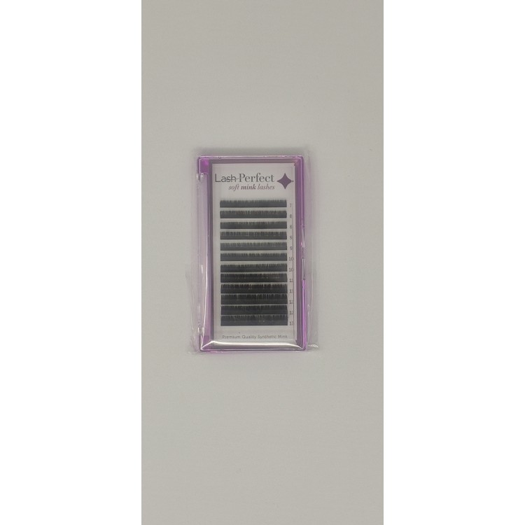 Lash perfect soft mink - L curl 0.20 - Cils individuels en barette - Tailles multiple dans une boîte (7 à 13 mm) Lash perfect soft mink - L curl 0.20 - Cils individuels en barette - Tailles multiple dans une boîte (7 à 13 mm)